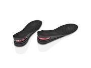 Unisex Increase Insole 2 Layer Height Heel Full Insert Lift Shoe Elevator Air Cushion Pad Taller 5cm Approximately 2 inches Taller for Men and Women Size USA 4.