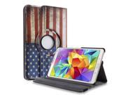 Samsung Galaxy Tab S 8.4 Case 360 Degree Rotating PU Leather Smart Cover Case Stand For Samsung Galaxy Tab S 8.4 T700 T701 T705 with Auto Wake Sleep and S