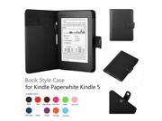 Kindle Paperwhite Case Slim Folio Leather Smart Cover Case For Amazon Kindle Paperwhite Both 2012 and 2013 Versions with 6 Display with Auto Sleep Wake Featu