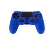 PS4 Controller Case Navy Blue Soft Anti Slip Silicone Grip Case Protective Shell Cover Skin for Sony Playstation 4 PS4 Wireless Game Gaming Controller [Play