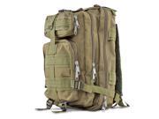 Outdoor Military Tactical Backpack Unisex Rucksack for Camping Hiking Hunt Trekking Travel Molle Daypack Bag 30 L Capacity 600D Nylon Multi Zippered Pocket Army