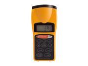 Ultrasonic Distance Meter Measurer Digital Tape Estimator Measuring Device Area Volume Calculator Hand Held Tool Range 2 to 60ft Backlight LCD with Laser Pointe Ultrasonic Distance Meter Measurer Digital Tape Estimator Measuring Device Area Volume Calculator Hand Held Tool Range 2 to 60ft Backlight LCD with Laser Pointe
