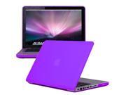Macbook Pro 13 Case Purple Rubber Coated Hard Snap on Shell Case Cover Skin for MacBook Pro 13 inch Not Fit For Macbook Pro 13 with Retina Display