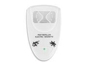 Ultrasonic Home Pest Repeller Electronic Anti Mosquito Rat Bug Flea Fly Cricket Ant Insect Rodent Control Treatment Repellent For Indoor Use with LED Indicator
