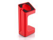 Apple Watch Stand Red Charger Charging Stand Bracket Docking Station Platform Cradle Holder for Apple Watch iWatch Both 38mm and 42mm Models