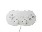 Classic Console Gamepad Gaming Pad Joypad Handle Controller for Nintendo Wii Remote White