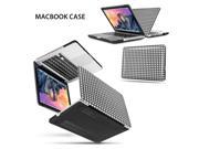 MacBook Air 11 Case Soft Touch Plastic Matte Hard Shell Protective Case Cover Skin for Apple MacBook Air 11 Inch A1370 A1465 Rope Pattern