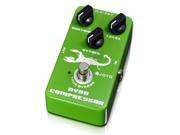 Joyo JF 10 Dynamic Compressor True Bypass Electric Guitar AMP Effect Pedal Low Noise 3 Knobs Sustain Attack Level