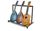 Guitar Stand 7 Multiple Holder Instrument Display Stand Folding Padded Storage Organizer Rack Band Stage Bass Slot Electric Acoustic Guitar