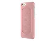 qrono 01 SEC for iPhone 6 6s Plus Pink Rose Premium Metallic Slim Snap On Hard Protective Case Cover Skin Bumper for Apple iPhone 6 Plus iPhone 6s Plus