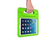 iPad Mini Case Kids Shock Proof Soft Light Weight Childproof Impact Drop Resistant Protective Stand Cover Case with Handle for iPad Mini 4 Green