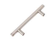 T Bar Handle Pull Knobs 14 Hardware Set Solid Stainless Steel Kitchen Door Cabinet Drawer Furniture Appliance Euro Style with Mounting Screws