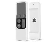 Apple TV 4 Remote Case Clear Protective Soft Silicone Case Cover Skin for New Apple TV 4th Generation 64GB 32GB Remote Control Controller with Lanyard Handl