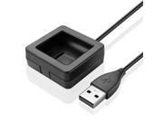 Fitbit Blaze Charger Cable USB Charge Wire Cord Power Adapter Supply Cradle Dock Stand Replacement Spare Charging Accessory for Fitbit Blaze Smart Fitness Wat