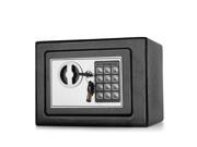 Digital Safe Box 9 Electronic Keypad Lock Security Gun Cash Jewelry Passport Valuable Wall Cabinet For Home Office Hotel with 2 Keys Fit Anywhere