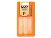 Rico Bb Clarinet Reeds 1 1 2 3 Pack