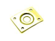 Mighty Mite MM5603G Jack Plate for Electric Guitar Gold