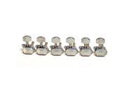 Genuine Fender 6 in line Tuning Machines for Squier Affinity Chrome Jin Ho Stamp