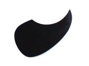 Acoustic Guitar Teardrop Pickguard Martin Style in Black Right Handed