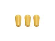 Mighty Mite LP Style Guitar Switch toggle Knobs Cream 3 Pack MM510