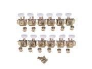 Genuine Fender Chrome Tuning Machines for Villager 12 string Acoustic Guitar