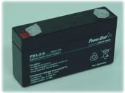 PowerStar® GE Home Security Alarm System Panel Battery 6V 1.2AH