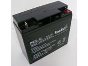 PowerStar 12 Volt 22 ah UB12220 UPS Battery replaces 20ah Kung Long WP20 12E