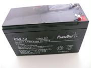 PowerStar® 12V 9AH SLA Battery Replacement for Rhino SLA 9 12 Panasonic LC R12