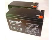 12v 7Ah APC RBC24 UPS Replacement Battery Kit 2 PACK PowerStar BRAND