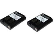Tank® 2x Battery Pack For Motorola Talkabout Radio MH230 MH370 KEBT 086 C