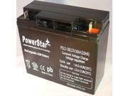 12 volt 18 Ah Rechargeable Battery by PowerStar