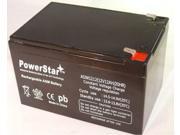 PowerStar® NP12 12 250 NP12 12 SEALED LEAD ACID BATTERY 12VOLT 12AH