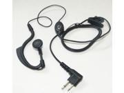 2 Pin Earpiece Mic with Strong line for Motorola Radios GP88 CLS XTN446 DTR650