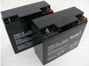 2X SLA 22ah Battery for APC SU1400NET replacement RBC7 Catridge 7 Maintenance Free Lead Acid Battery