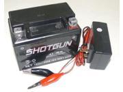 Shotgun Replacement for Yuasa YTX4L BS Battery Charger