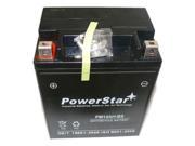 PowerStar YTX14AH BS ATV Battery for YAMAHA YFM350B Bruin 350CC 04 06
