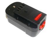 18V Slide Type 1500mAh Battery for Black Decker 244760 00 Firestorm Power Tool