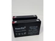 UPS Replacement Battery Pack for APC SC450RM1U APC RBC18 Cartridge 18 Leakproof 6V 7AH Battery 2Pack