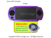 JAVOedge Skin Case for Sony PSP Violet