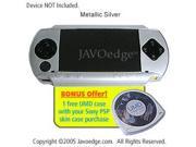 JAVOedge Skin Case for Sony PSP Silver
