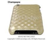 JAVOedge Metallic Back Cover for Apple iPhone 3G 3GS Champagne