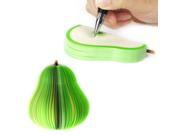 JAVOedge Green Pear 3D Note Pad for Notes Planner Organizer Stationary Set