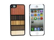 JAVOedge Wood Panel Pattern Print Protective Back Cover for the Apple iPhone 5S 5