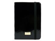 JAVOedge Black Bold Folio Case with Sleep Wake Function Hand Strap Angled Display for the Kindle Fire HD 7