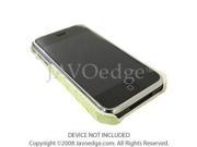 JAVOedge Embossed Leather Back Cover Apple iPhone First Generation Black Stars