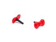 JAVOedge Red Bow Charm for Headphone Jack for Tablets or Smartphones
