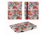 JAVOedge Summer Floral 6 Universal eReader Book Case for the Nook Touch Glowlight Kobo Glo Touch Kindle White
