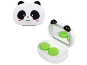 JAVOedge 3D Panda Contact Lens Carrying Case Kit White