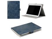 JAVOedge Blue Vintage Pattern Universal Book Case for 7 8 Tablets iPad Mini Samsung Tab Nexus 7 Nook HD and More