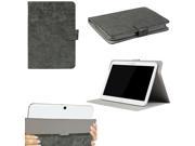 JAVOedge Gray Wovern Pattern Universal Book Case for 9 10 Tablets iPad Air Samsung Note Nook HD 9 Nexus 10 More